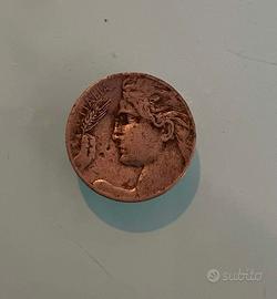 Moneta 20 Centesimi 1921 "Libertà Librata" - Regno