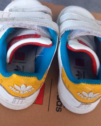Adidas scarpe bambini Stan Smith Lego n.25