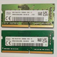 Ram Hynix Pc4 3200 DDR4  8 GB x 2