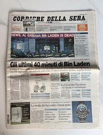 “MORTE BIN LADEN” - CORRIERE DELLA SERA