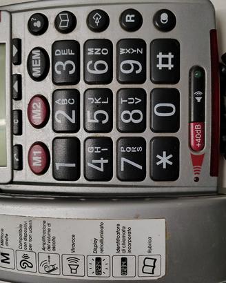 telefono per anziani Master Hermes tasti grandi
