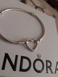 Pandora 599539C00 Bracciale con Chiusura a Cuore