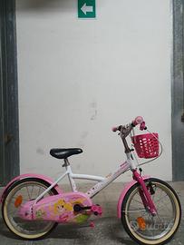 BICI BAMBINA BTWIN DECATHLON USATA COME NUOVA