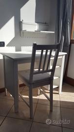 Scrivania Ikea Brusali Bianco