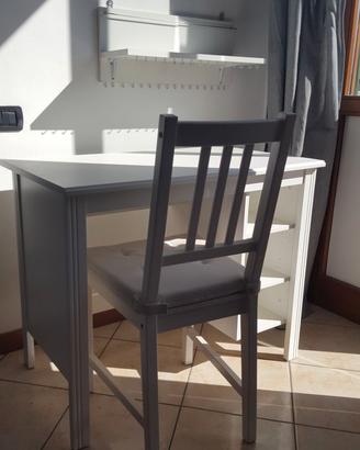 Scrivania Ikea Brusali Bianco