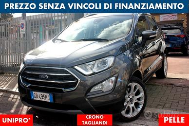 Ford EcoSport TITANIUM *PREZZO VERO* 125CV PELLE C