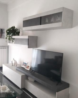 parete attrezzata sala