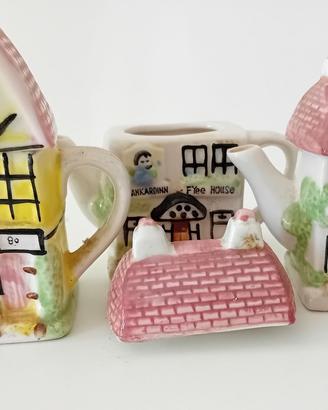 Set teiere-casetta vintage