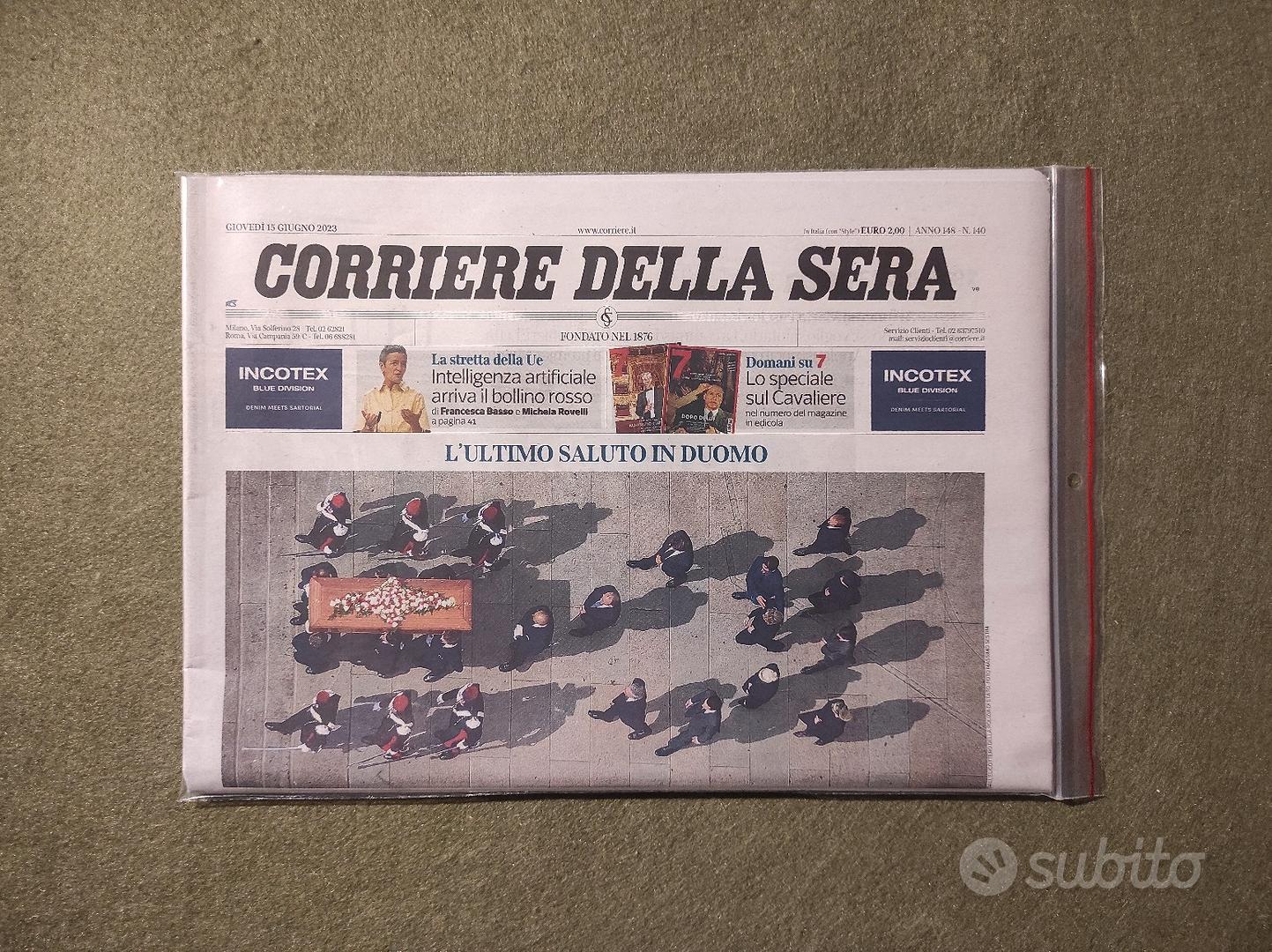 Corriere Della Sera Libri Allegati 2021 De Giovanni