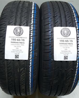 2 GOMME 195 65 15 FARROAD A76006