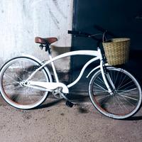 bicicletta Chopper passeggiata 