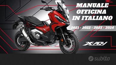 Manuale Officina ITA Honda X Adv 750 2021 al 2024