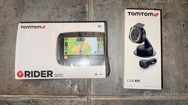 Tom Tom Rider 500 + Ram Mount + Car kit