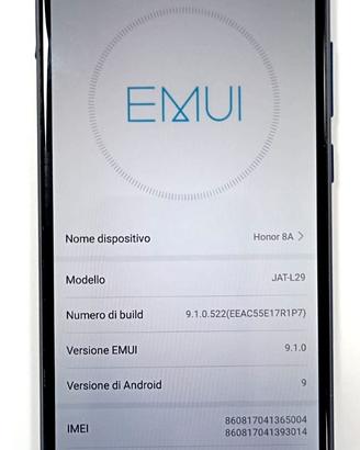 Honor 8A (JAT-L29) - 32GB Dual SIM
