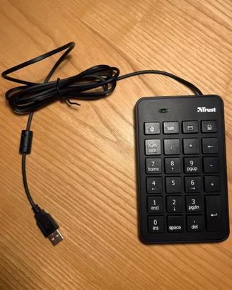 Tastierino numerico USB Trust