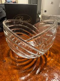 Vaso ciotola cristallo