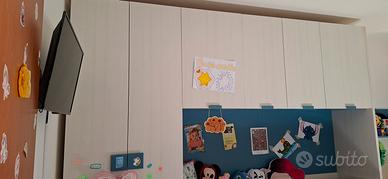 cameretta bimba pari a nuovo 