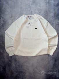 Lacoste felpa bianca