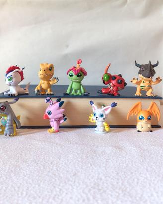 Set completo 9 Digimon