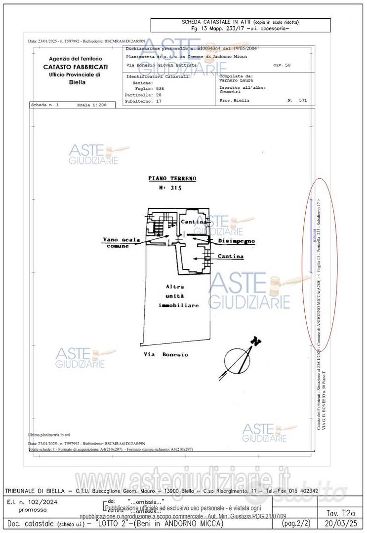Appartamento – Andorno Micca, Locato Inferiore - Vista 5