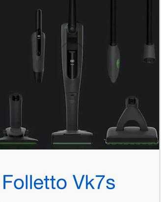 Folletto volwerk VK7 black edition carbonio