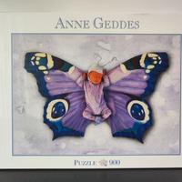 Puzzle Anne Geddes  Farfalla Bambini