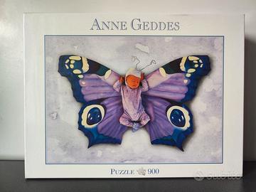 Puzzle Anne Geddes  Farfalla Bambini