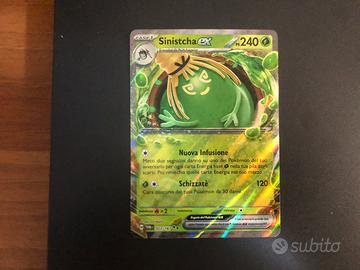 “Sinistcha ex”23/167 rara doppia near mint