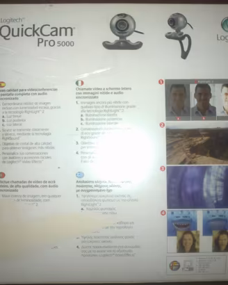 Webcam Logitech QuickCam Pro 5000