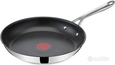 Tefal Jamie Oliver Padella 24 cm, in acciaio inox,