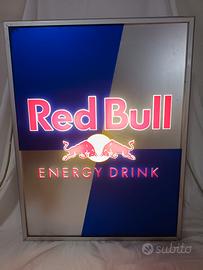 Insegna  neon pubblicitaria Red Bull 57x43