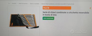serie chiavi combinate Beta 142/B9