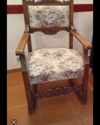 POLTRONA STILE LIBERTY