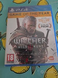 the witcher 3 + dlc  ancora incelofanato 