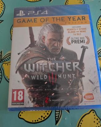 the witcher 3 + dlc  ancora incelofanato 