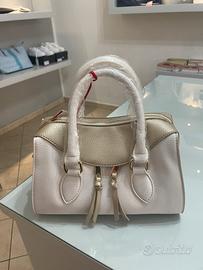 Romeo Gigli - Borsa bianca e oro