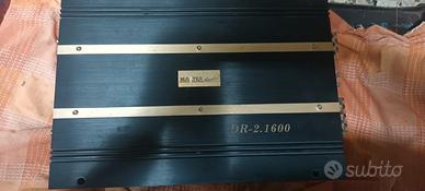 amplificatore master audio e sub mac audio