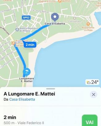 Vieste trilocale vicino centro e mare dal 5 se