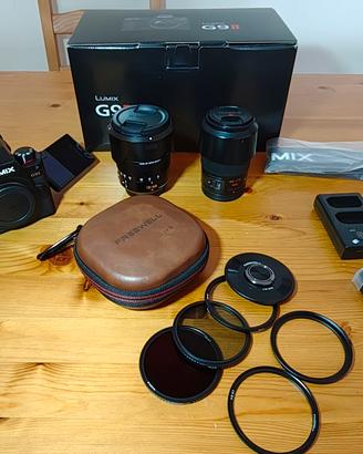 Panasonic lumix G9ii + ottiche + filtri