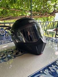 Casco simpson modulare nero opaco
