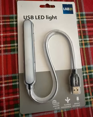 Lampada a LED USB flessibile Lab31