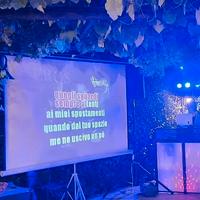 Maxischermo portatile scorrevole 120 POLLICI