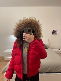 Giacca bomber Woolrich rosso