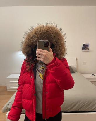 Giacca bomber Woolrich rosso