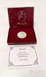 Half-Dollar PROOF 1982 George Washington - ARGENTO