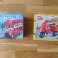 Lotto Lego Vespa 40517 Autobus a 2 piani  40220