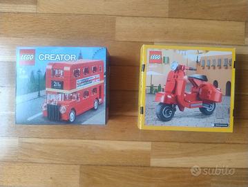 Lotto Lego Vespa 40517 Autobus a 2 piani  40220