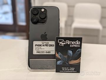 iPhone 14 Pro 128GB nero usato garanzia 