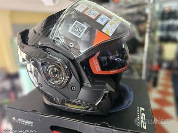 Casco modulare ls2 ff901 advant x c carbon solid