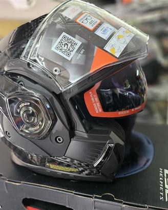Casco modulare ls2 ff901 advant x c carbon solid